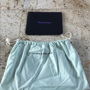 Off white pouch